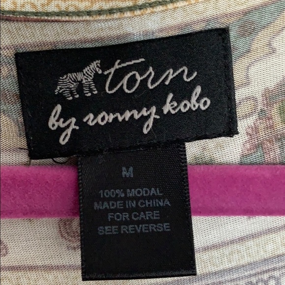 Torn by Ronny Kobo Elephant print tank top - Picture 10 of 10